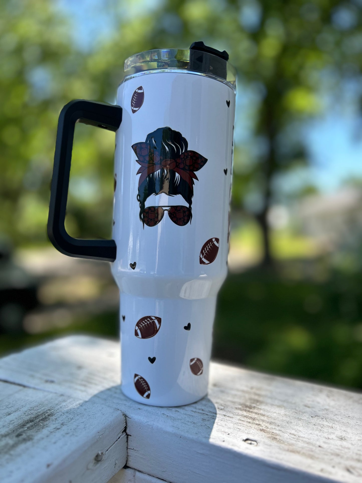 Loud Proud Football Mom