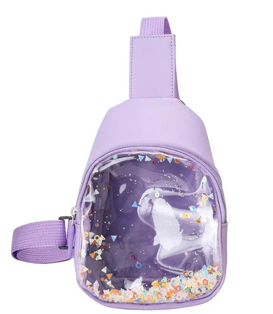 Party time confetti crossover kids bag