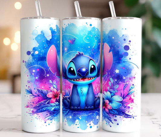 Blue Alien Tumbler ￼