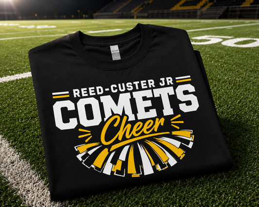 Youth Jr. Comets cheer