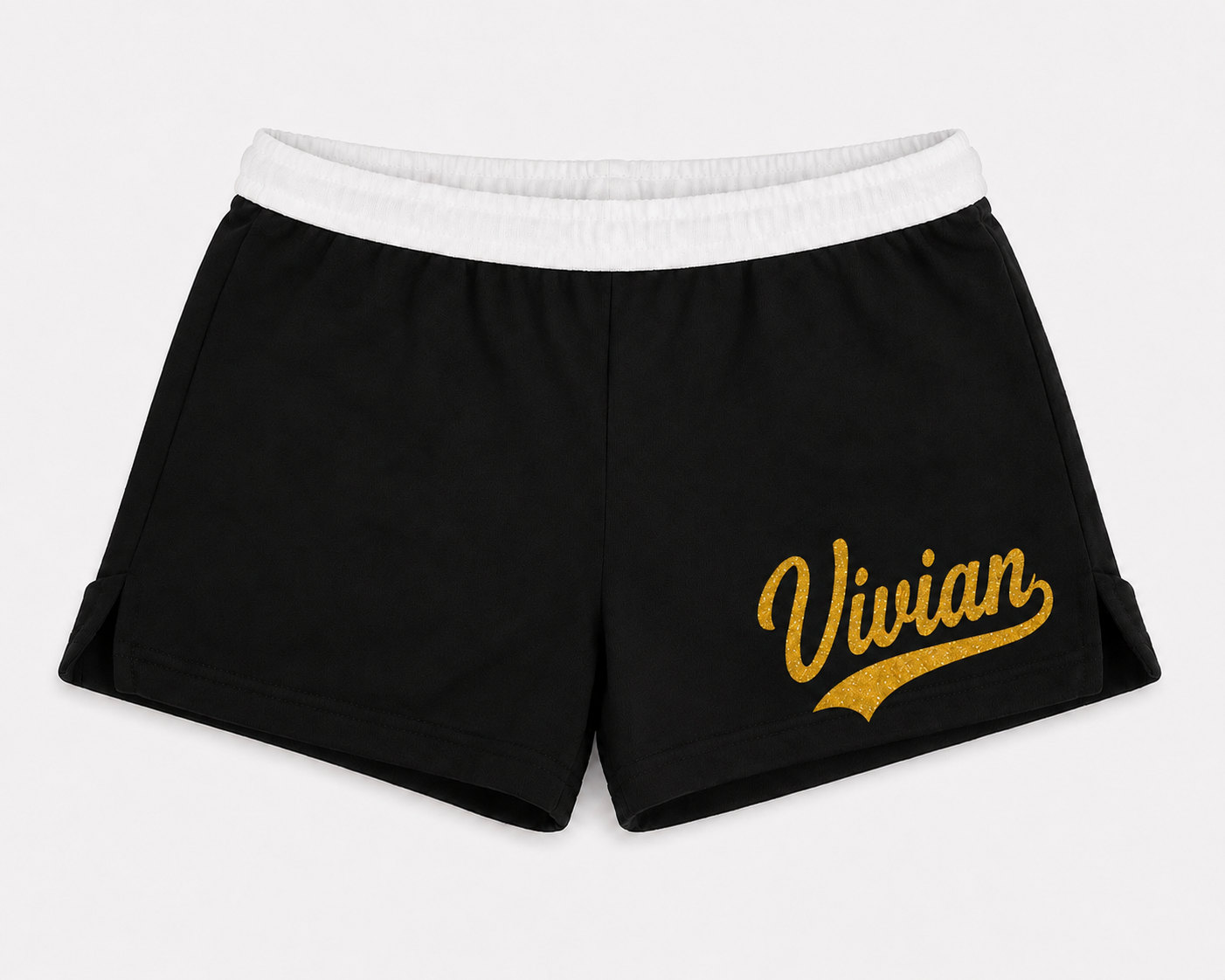 Personalize Soffe cheer shorts ￼