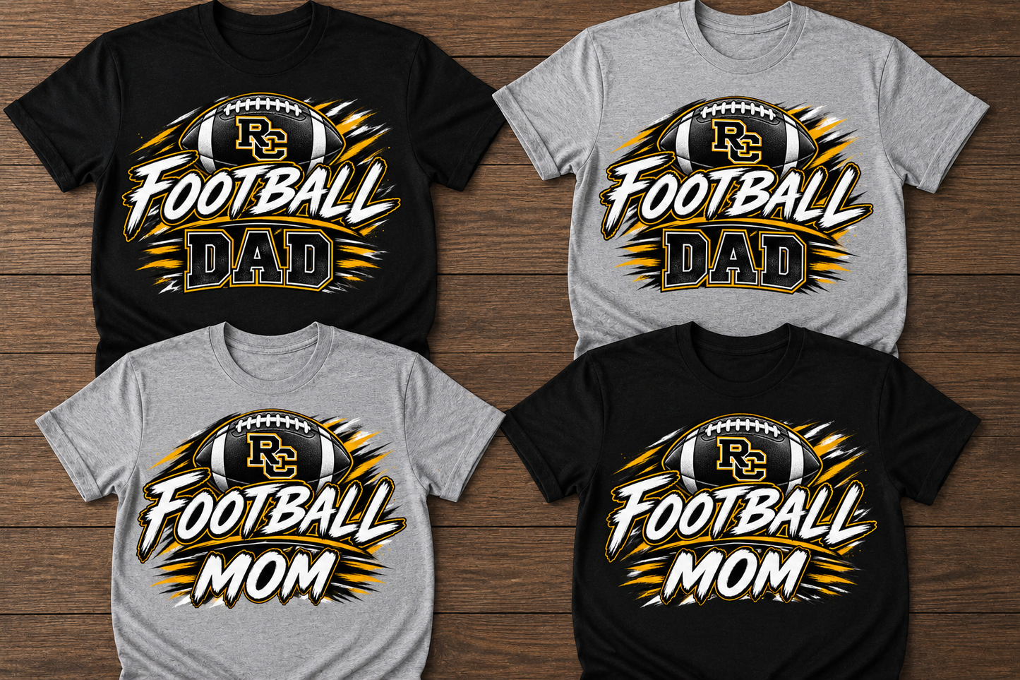 Jr. Comets football mom and dad shirt