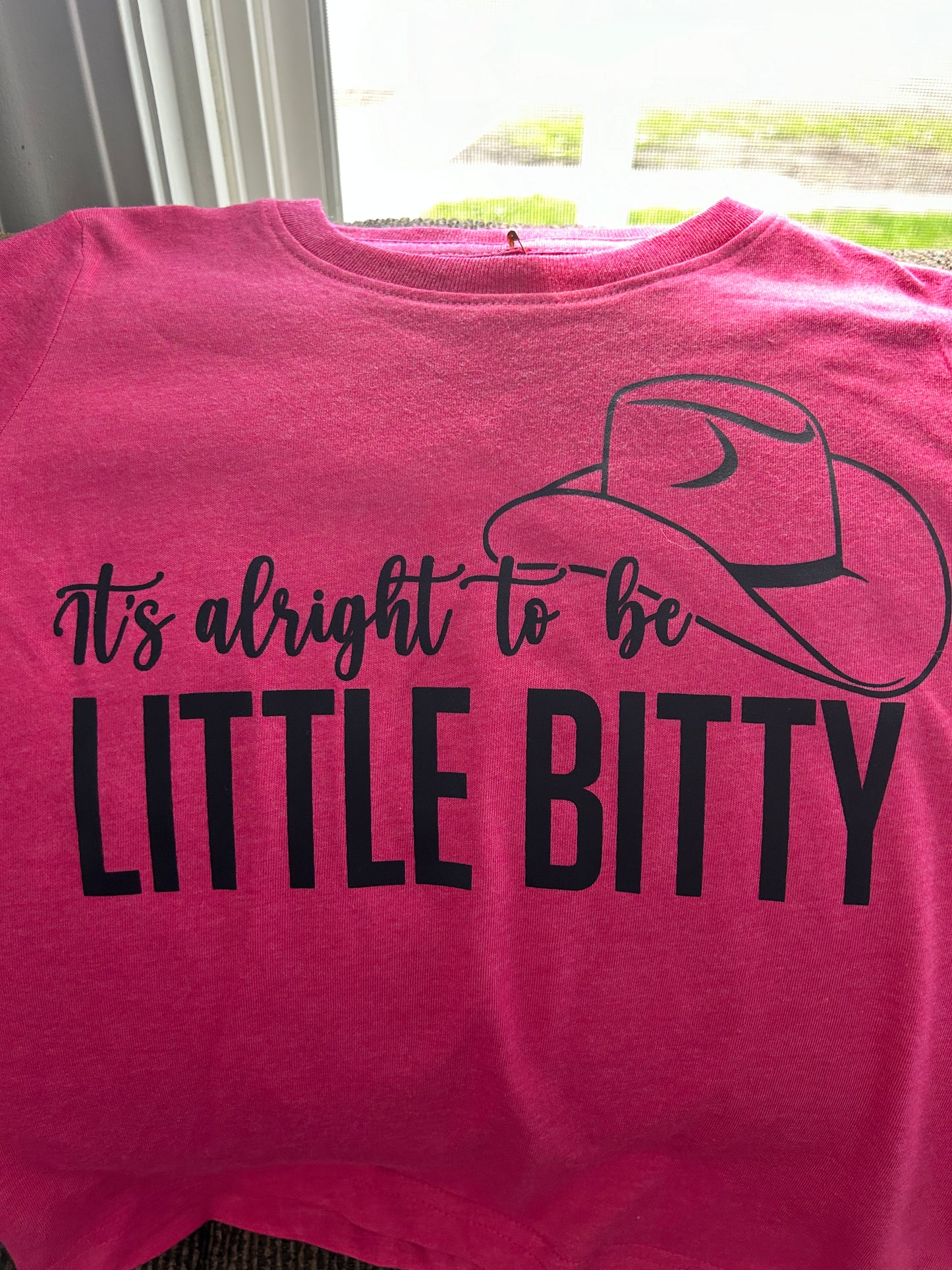 It’s all right to be a little bitty