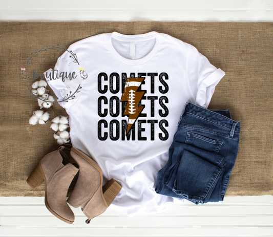 Youth Comets Football bullseye