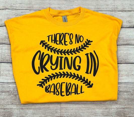 There’s no crying in baseball