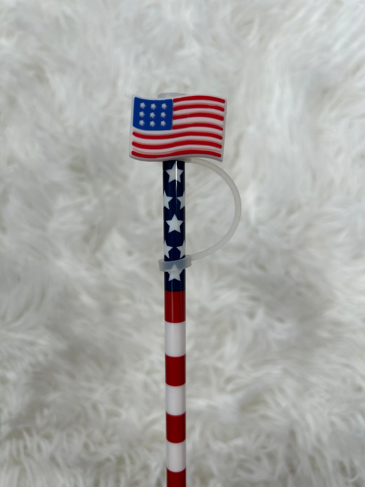 USA straw topper