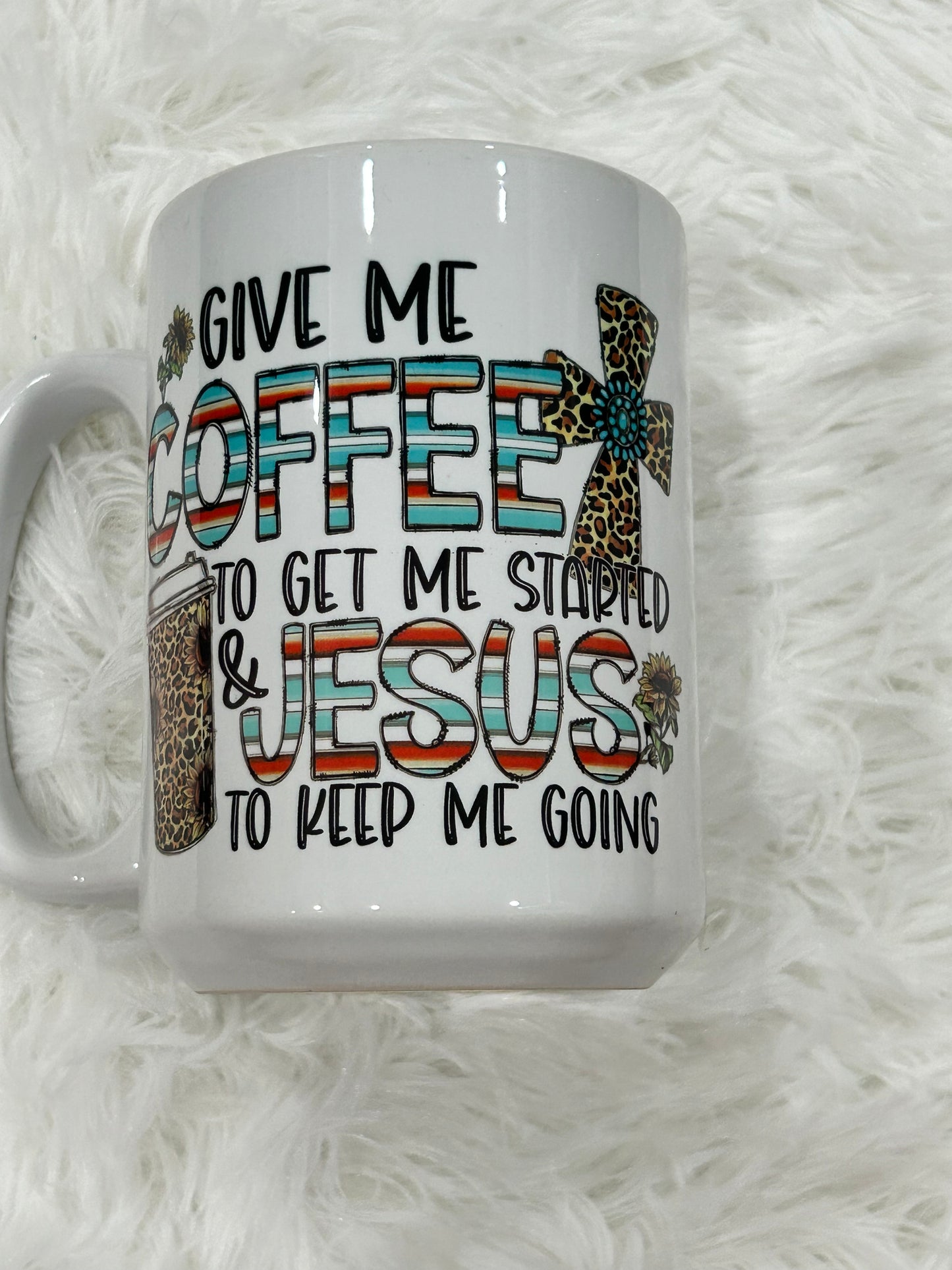 Give me coffee to get me started