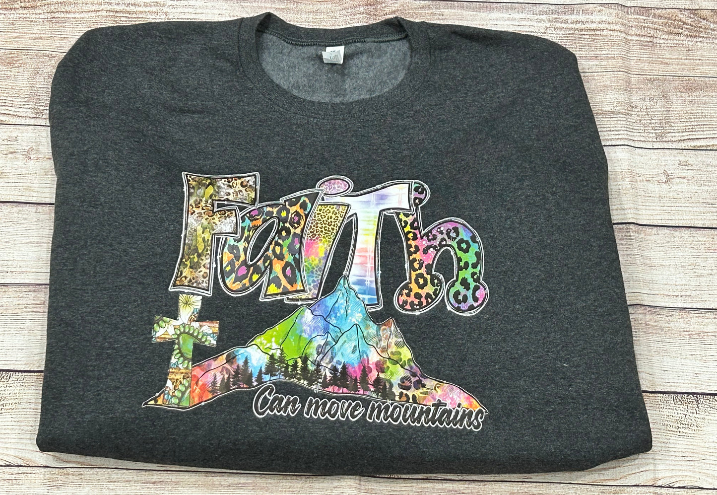 Faith can move mountains