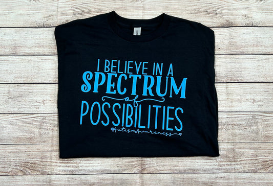 I believe in a spectrum of possibilities